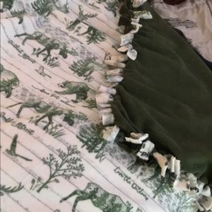 Homemade Tie blanket